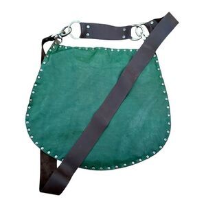 Rebellion by Stephanie Wheat Leather Medium X-Body Green